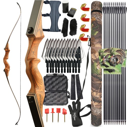 Archery recurve bow - 60",