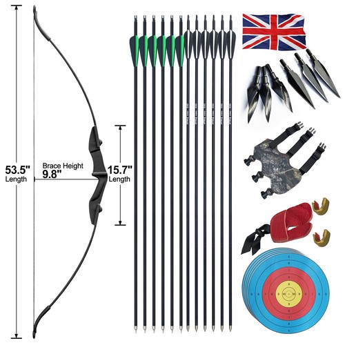 40lbs recurve bow left - recurve,